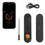 Thumbnail image #3 for Taylor Precision 5309295 Digital Wireless Bluetooth Meat Thermometer with Charging Case, IPX7 Waterproof Probe Case of 3