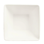 Thumbnail image #1 for Libbey Slate SL-19 20 oz Square Rimless Porcelain Asian Soup Bowl, Ultra Bright White, 5-1/2" x 2-5/8"H
