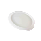 Thumbnail image #1 for Thunder Group PLRFC0001PP 1 Qt Round Polypropylene Food Storage Container Cover, White Case of 12
