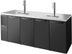 Thumbnail image #5 for True 92-Inch Four-Section Reach-In Single-Zone Refrigerated Draft Bar Cooler with Stainless Steel Top and 2 Draft Columns