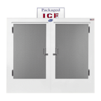 Thumbnail image #2 for Leer 3550301 Outdoor Ice Merchandiser, 60 cu. ft., Solid Doors, Self-Contained Bottom-Mounted Refrigeration