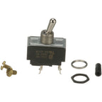Thumbnail image #1 for AllPoints Foodservice Parts & Supplies 264083 On/Off SPST Toggle Switch with Cover, 15/32" OD, 125/250V, 25/30A