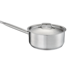 Thumbnail image #1 for Stanton Trading SSTPN5.25 5-1/4 qt. Induction-Ready 3-Ply Stainless Steel/Aluminum Sauté Pan with Handled Cover Case of 6