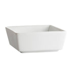 Thumbnail image #1 for CAC China Fortune F-BW5 Square Porcelain Pasta Bowl, 12 oz, 4-1/2"L x 4-1/2"W x 2"H Case of 4 Dozen