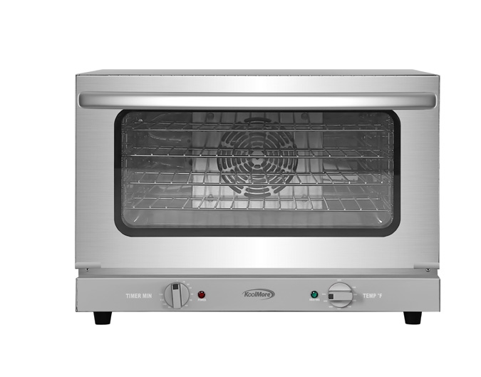 Product image #5 for KoolMore 23-Inch Countertop Half-Size Electric Convection Oven, 4-Rack, 120V, Stainless Steel