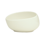 Thumbnail image #2 for Libbey Schonwald, Wellcome 9383163-63012 Free-Form Porcelain Pasta Bowl, 11 oz, 5-1/8", Black-Plated