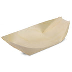 Thumbnail image #1 for JB Prince RB329 6.5 6.5-Inch Wood Serving Boat Case of 50