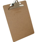 Thumbnail image #1 for AllPoints Foodservice Parts & Supplies 1391028 Wood Clipboard, Letter Size, 9 x 12-1/2 Inch