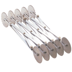 Thumbnail image #1 for JB Prince B843 Adjustable Stainless Steel Dough Divider with 10 Wheels, Lock, Scalloped and Plain Edges