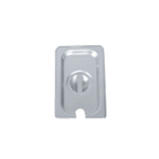 Thumbnail image #1 for Thunder Group STPA5140CS 1/4 Size Stainless Steel Steam Table Pan Cover, Slotted with Handle, 24 Gauge Case of 72