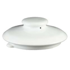Thumbnail image #1 for Vertex China Crystal Bay CB-TL Porcelain Teapot Lid, 3-5/8 in Diameter, Round, Embossed, Bright White 1 Dozen
