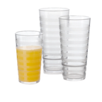 Thumbnail image #1 for G.E.T. GET SW-1520-CL 20 oz Clear SAN Plastic Tumbler Case of 2 Dozen