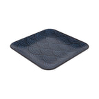 Thumbnail image #1 for G.E.T. Catalina - EGS B232079-CDB . . Square Melamine Plate, 7-7/8-Inch, Dark Blue, Dishwasher Safe Case of 6