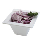 Thumbnail image #1 for TableCraft Products Aurora Collection™ CW4058BR 1/6 Size Cast Aluminum Food Pan, 1 qt., 4" Deep, Brown