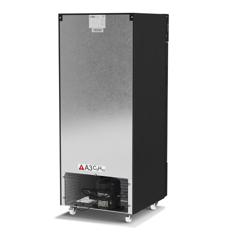 Product image #7 for KoolMore 6 Cu. Ft. One-Door Glass Door Merchandiser Refrigerator, Bottom Mount, Black