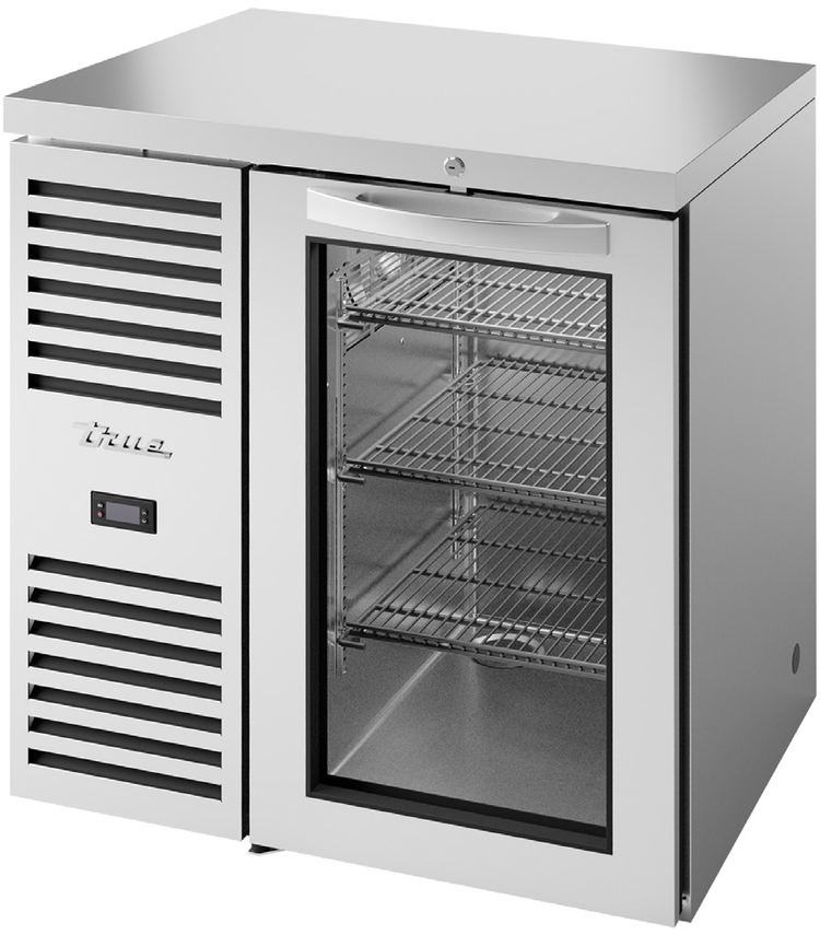Product image #5 for True Premier Bar 32-Inch One-Section Refrigerated Back Bar Cooler with Locking Glass Door