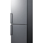 Thumbnail image #1 for Summit Commercial FFBF235PL Bottom-Freezer Refrigerator-Freezer, 24 in Wide, 10.8 cu ft, Counter-Depth, Stainless Steel, ENERGY STAR