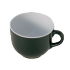 Thumbnail image #1 for Thunder Group Pearl RF9475BW 23 oz Two-Tone Black Melamine Mug Case of 48
