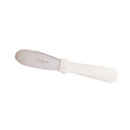 Thumbnail image #1 for Alegacy Foodservice Products PC288WHCH Sandwich Spreader, 7-3/4" Serrated Edge, White Polypropylene Handle Case of 12