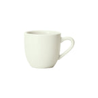 Thumbnail image #1 for Winco Birkhall BDC-35-AW 3-1/2 oz Porcelain Coffee Cups, Stackable, American White Case of 3 Dozen