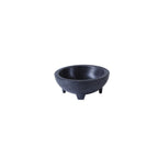 Thumbnail image #1 for Thunder Group PLMJ004BK Molcajete Salsa Bowl, 4 oz, Black Plastic Case of 24