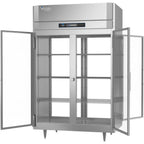 Thumbnail image #2 for Victory Refrigeration UltraSpec™ RSA-2D-S1-PT-G-HC Two-Section Pass-Through Reach-In Refrigerator, Glass Doors, Self-Contained, 48.33 cu. ft.