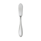 Thumbnail image #1 for 1880 Hospitality Scroll by Oneida® 2201KBFF Butter Knife, 6-1/2", Flat Handle, Asymmetrical Linear Design, 18/8 Stainless Steel Pack of 1 Dozen