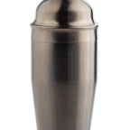 Thumbnail image #1 for TableCraft Products 11823 3-Piece Stainless Steel Cocktail Shaker, 24 oz, Gunmetal Case of 6