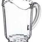 Thumbnail image #1 for Stanton Trading WP60 Water Pitcher, 60 oz, Clear Plastic, with Handle