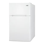 Thumbnail image #1 for Summit Commercial CP34W Compact One-Section Refrigerator/Freezer, 19"W, 3.2 cu. ft., Rear-Mount Self-Contained, White