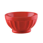 Thumbnail image #1 for CAC China RCN Specialty Items LTE-B5-R Porcelain Red Latte Bowl, 18 oz, 5-1/4" Round Case of 3 Dozen