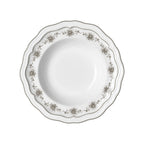 Thumbnail image #1 for Steelite International Folio, Porcelain 62531FP814 Round Porcelain Rim Soup Bowl, 15 oz, 9.75", Giselle Slate Case of 2 Dozen