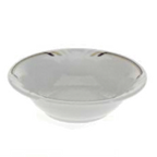 Thumbnail image #1 for Vertex China Palm PA-10-SM Porcelain Soup/Cereal Bowl, 11 oz, 6-1/2" Round, Embossed, Bright White Case of 3 Dozen