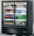 Thumbnail image #5 for True 48-Inch Slim Line 2-Section Glass Door Refrigerated Merchandiser, R290, 115V