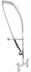 Thumbnail image #2 for Deck Mount Pre-Rinse Faucet with 4-Inch Centers and Lead-Free Design
