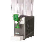 Thumbnail image #1 for AMPTO D1154 Countertop Electric Cold Beverage Dispenser, 5-Gallon Clear Removable Bowl, Gravity Tap, Stainless Steel