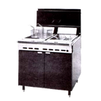 Thumbnail image #1 for Montague Company Legend RF240 Heavy-Duty Gas Fryer, Range-Match, 2 x 40 lb Stainless Steel Fry Pots, 220,000 BTU