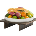Thumbnail image #1 for Cal-Mil Vista 28601-3-140 Square HDPE Buffet Riser, 12 x 12 x 3"H, Mocha