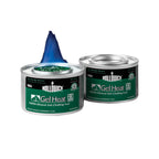 Thumbnail image #1 for Hollowick/Steelite Gel Heat GHGREEN Green Ethanol Chafing Fuel Can, 2-1/2 Hour, 3-3/8" Dia. x 2-1/4"H