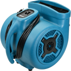 Thumbnail image #2 for AllPoints Foodservice Parts & Supplies 1591215 Floor Dryer, 3600 CFM, 3-Speed, 1 HP, Blue/Black