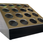 Thumbnail image #1 for Steril-Sil Company TC-16 16-Compartment Stainless Steel Countertop Silverware Dispenser, 23-1/2 x 23-1/2 x 17 in.