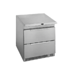 Thumbnail image #1 for Randell Custom & Serving 9404-290-DW Undercounter Refrigerator, 1-Section, 2 Drawers, 27"W, Stainless Steel, Rear-Mounted Self-Contained