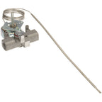 Thumbnail image #1 for AllPoints Foodservice Parts & Supplies Mavrik 8008798 Gas Thermostat, 200–450°F, 3/16" x 11" Bulb, 36" Capillary, Type 3 Bracket