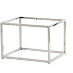Thumbnail image #1 for Cal-Mil Milo 23853-9-49 Rectangular Display Riser, Chrome-Plated Metal, 10"W x 12"D x 9"H