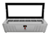Thumbnail image #7 for KoolMore 45-Inch Countertop 6-Pan Ice Cream Display Freezer with Glass Top