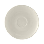 Thumbnail image #1 for Tuxton China Modena AMU-086 Demitasse Saucer, 5-1/8" Diameter, Round Ceramic, Pearl White Case of 3 Dozen