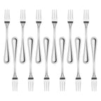 Thumbnail image #2 for New Star Foodservice Inc. 58505 Oyster Fork, 18/0 Stainless Steel, 2.2 mm Gauge, Bead Pattern Case of 24 Dozen