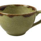 Thumbnail image #1 for Tableware Solutions USA Autumn by Continental 51RUS030-192 10 oz Olive China Cappuccino Cup Case of 24