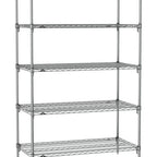 Thumbnail image #1 for Metro Super Erecta SA-1836C-74-S5 Super Adjustable Wire Stationary Starter Shelving Unit, 36"W x 18"D x 74"H, 800 lb. capacity per shelf, 2000 lb.