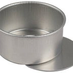 Thumbnail image #1 for JB Prince M502 6 6-Inch Aluminum Cake Pan, 3-Inch Deep, Removable Bottom